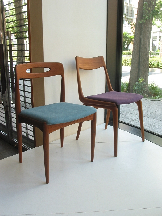 ビンテージ北欧家具 / Teak Dining Chair（チーク ダイニングチェア） / Johannes Andersen ヨハネスアンダーセン  Uldum Mobelfabrik